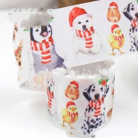 38mm Pattern Thermal Transfer Thread Ribbon DIY Handmade Packaging Accessories (Option: G 18831 1080-50yards)
