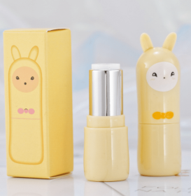 Alpaca Cartoon Lipstick Empty Shell Diy 121mm (Option: Alpaca Yellow Box)